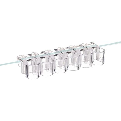 Support pour plantes générique Pot de plantation transparent en 6 pièces (1/5)