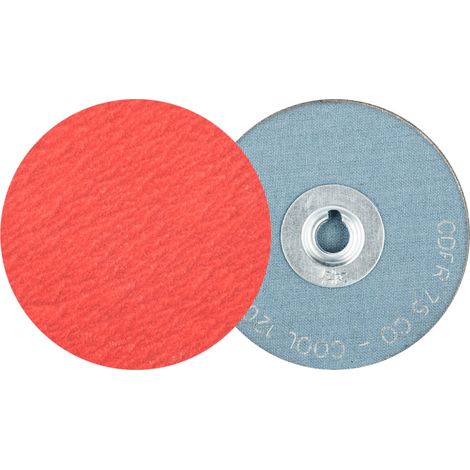 PFERD TOOLS COMBIDISC Keramikkorn Mini-Fiberscheibe CDF Ø 75 mm CO-COOL120 für Stahl und Edelstahl 50 Stk (1/5)