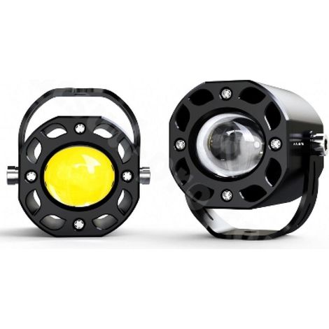 Feu additionnel à LED ECOBENE 12V 50W longue portée pour moto (1/5)