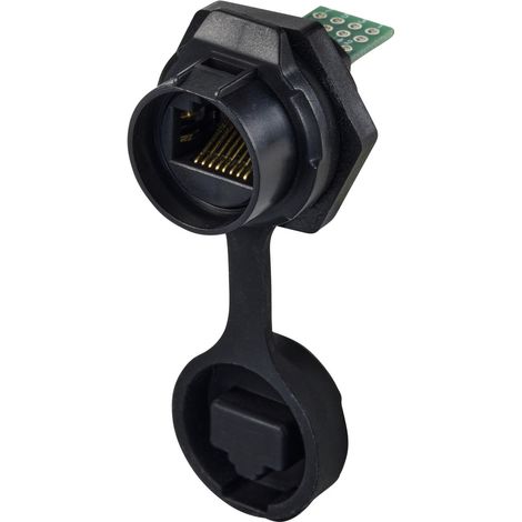 TRU COMPONENTS  Einbaubuchse, RJ45 auf PCB TC-12770456 Einführhilfe für RJ45     1 St.
