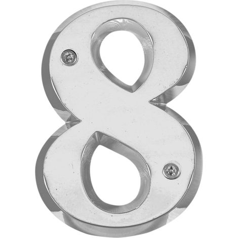 N°8 - Zamak Chromé 80mm - 4005201 (1/3)