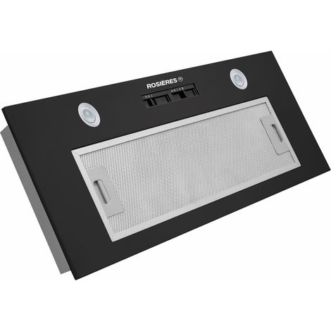 Rosieres – Groupe filtrant 520mm classe B – Extraction 606,4 m³/h – Filtre métal/carbone lavable – RHG5801PN