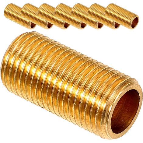 M10 en laiton massif lot de 8 tiges filetées creuses de 20
