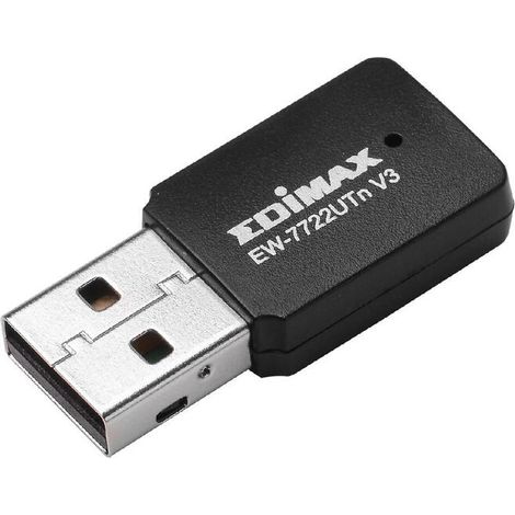 Tarjeta de Red Wifi USB Edimax Desconocido 300 Mbps (1/4)