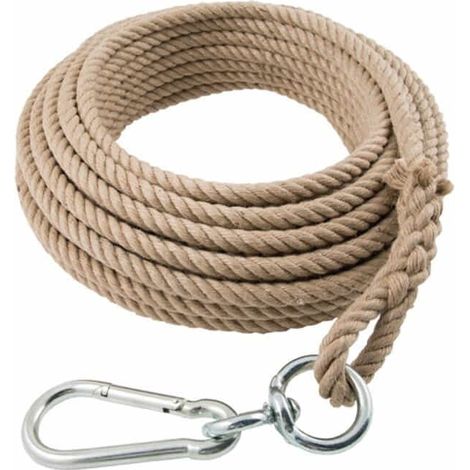 BRAUN Eimerseil 25m 4-litzig gedreht,m.Schlaufe 18mm - 71318-25-SCH/W/EAN