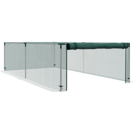 8' x 4' Plant Protection Cage, with Door, Green (1/5)