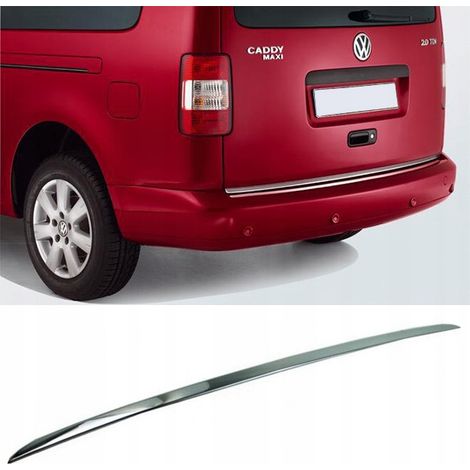 VW Volkswagen Caddy Maxi - Chrom-Heckklappenleiste (1/4)