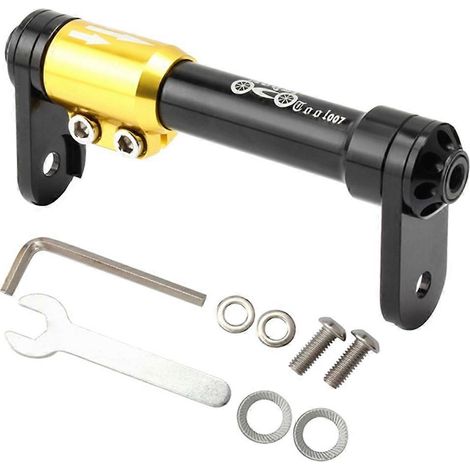 Bike Easy Wheels Verlängerungsstange für Falträder (Schwarz)