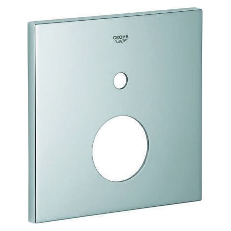 Rosetta quadrata Grohe 48435 per EMH-FMS con 2 deviatori cromati