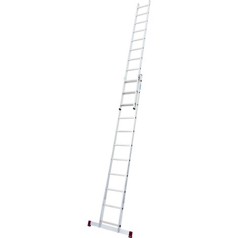 Krause Corda Aluminium-Schiebeleiter 2x8 Sprossen 2-teilig (1/4)