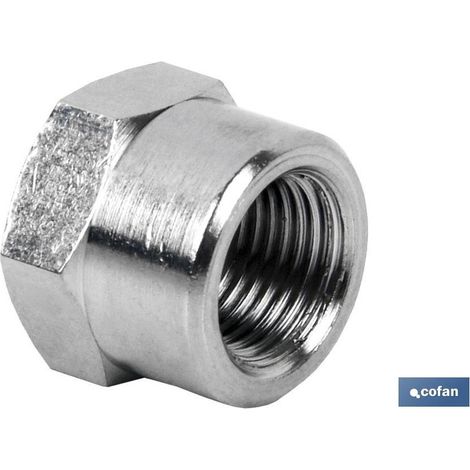 Pack de 2 Bouchons Hexagonaux avec Filetage Femelle R-1