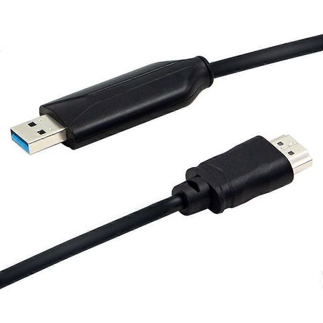 Câble convertisseur USB 3.0 de 150 cm avec connecteurs mâle-mâle (1/4)
