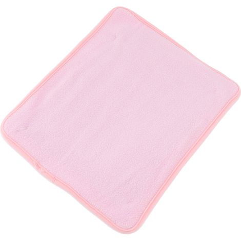 Coussin chauffant USB portable pour les épaules, la nuque, les jambes et le dos, avec contrôle de température multiniveaux et minuterie, rose (1/5)