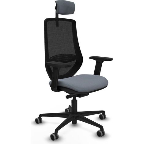Piqueras-y-crespo Mardos chaise de bureau gris confortable (1/3)