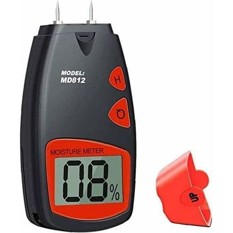 DÉTECTEUR DE COMPTEUR DE Tester HUMIDITÉ DÉTECTEUR D'HUMIDITÉ en BOISEUR DÉTECTEUR D'HUMIDITÉ DÉTECTEUR D'HUMIDITÉ avec Dispositif LCD for Murs MATÉRIEL DE BÂTIMENT Facile à Porter (1/5)