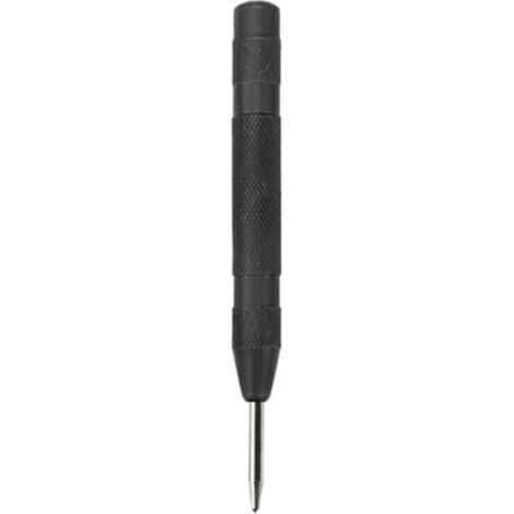 Poinçon central noir Poinçon central automatique Presse à bois Outil de marquage des pointes Localisateur automatique de poinçon central (1pcs) (1/5)