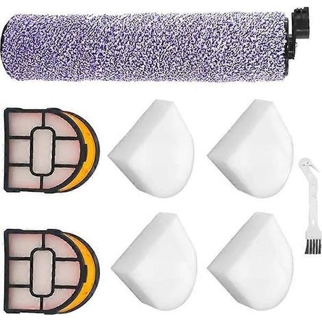 Ensemble de pièces détachées pour aspirateur Shark WDB1F2 WD201 WD201C WD100 HydroVac XL 3-en-1 : brosse rotative et filtre. (1/5)