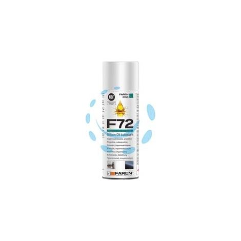 OLIO DI SILICONE SPRAY F72 - ml.400
