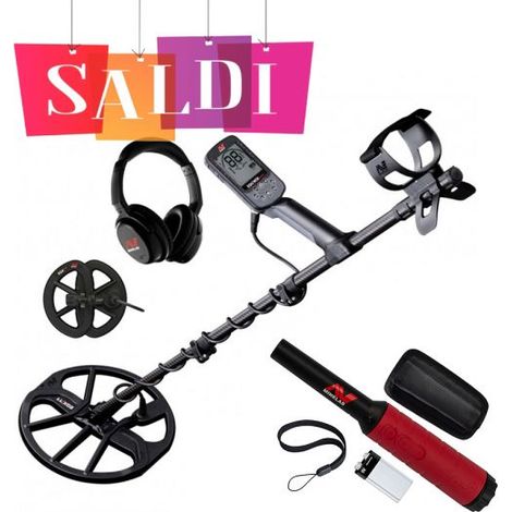 Minelab Metal Detector Multi-IQ EQUINOX 900 multifrequenza + Pro Find 40 (SALDI 2025)