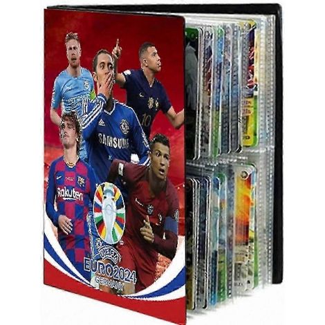 Boîte de rangement pour 240 cartes de collection de stars du football, album/classeur (1/3)