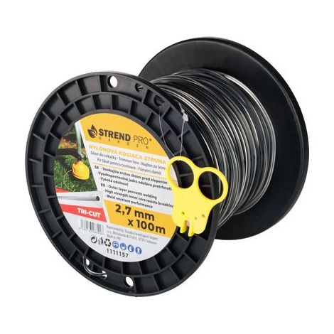 Mähfaden TriCut, 2,70 mm, L-100 m, Trigon extreme, dreieckig