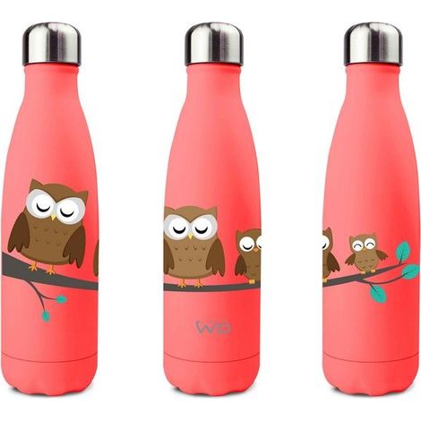 Borraccia Termica Acciaio Inox 500 ml Gufi WD LIFESTYLE