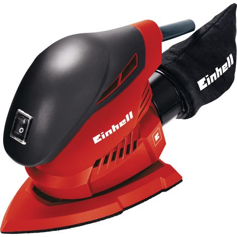 Einhell Ponceuse multifonctions TH-OS 1016 (100 W, Surface de ponçage : 104 cm2) Livré avec une feuille abrasive et un sac à poussières (1/4)