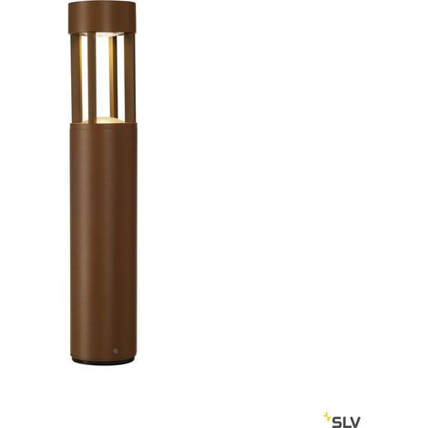 Borne extérieure SLOTS 45 fonte rouillée LED 63W 3000K IP44 - SLV - 231817