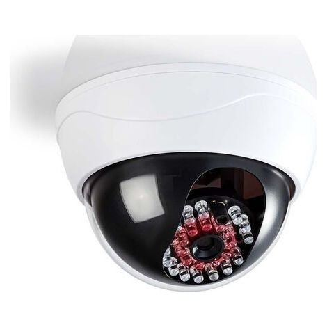 Nedis Cámara de Seguridad Simulada | Domo | IP44 | Blanco NE550670580 (1/5)