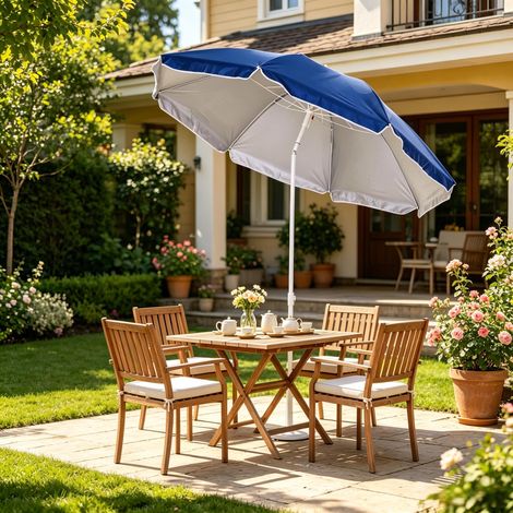 Dewalt –Garten Kippschirm,Achteckige Sonnenschirm,Praktischer Sonnenschirm,Außenschirm(nur 1Pcs Sonnenschirm,Nicht inklusive Sonnenschirmsbasis) (1/5)