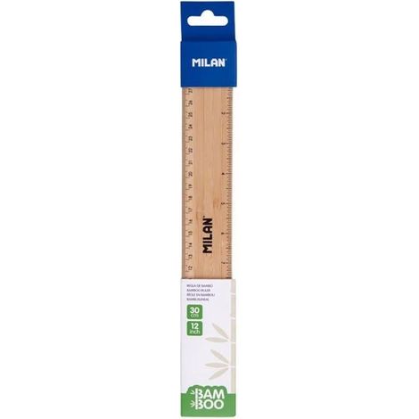 Bambuslineal 30 cm Blisterverpackung 6425