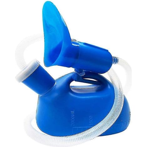 Urinal für Urinflaschen, tragbare Urinflasche mit dickem Durchmesser, 2000 ml