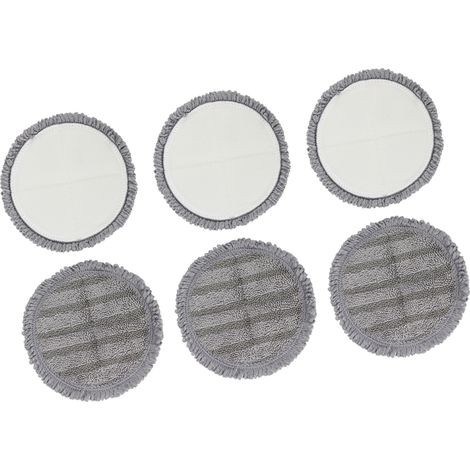 Lot de 6 recharges de serpillière en microfibre pour balai électrique V7 V8 V10 V11 D0103 (1/5)