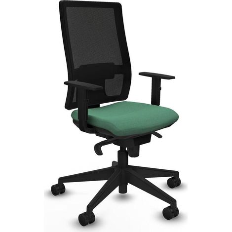 Piqueras et Crespo 1D066N0 chaise bureau vert émeraude (1/3)
