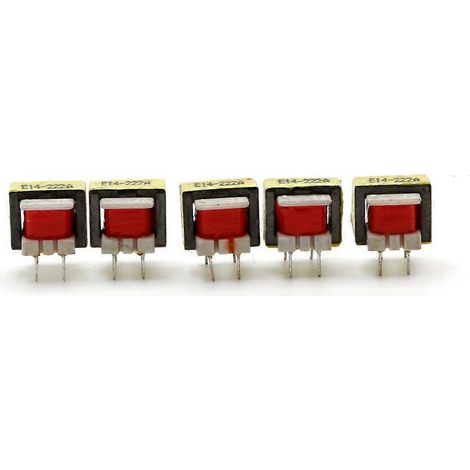 5 pièces 1300 : 8 Ohm Transformateur audio EE14 Transformateur POS Transformateur (1/5)
