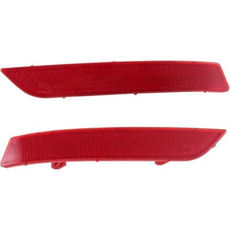 Reflector del parachoques trasero para Peugeot 508 2010 2011 2012 2013 2014 Luz de señalización (1/4)
