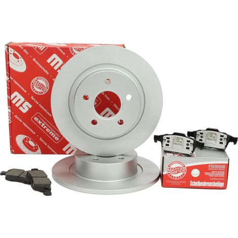 Tarcze + klocki hamulcowe tył ford tourneo connect, transit connect (1/5)