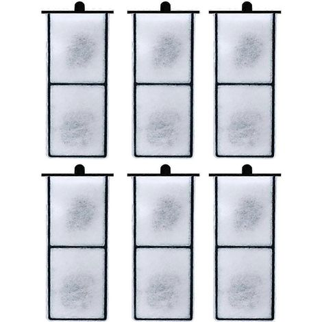 Éponge filtrante biochimique blanche pour filtre d'aquarium, accessoire de filtre pour aquarium.-L 73x168mm (1/5)