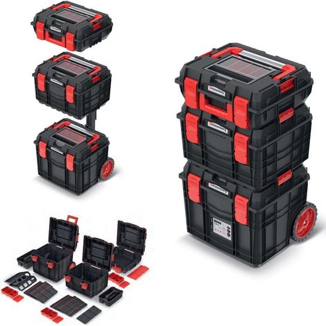 Werkzeugkoffer Aufbewahrung prosperplast kxcas454085 Kapazität 25 kg (1/4)