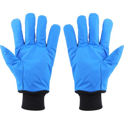 Kryogene Schutzhandschuhe mit flüssigem Stickstoff, beständig gegen niedrige Temperaturen von -200 °C bis -360 °C, für Arbeitszwecke. (1/5)
