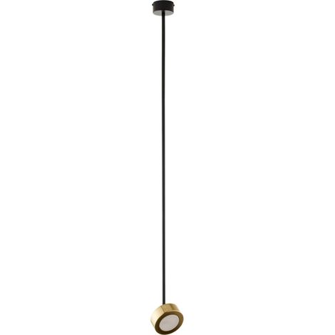 Suspension moderne noire et dorée BAR Sigma Lighting 1x GX53 12 W 113 cm en métal (1/5)