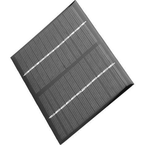 Kit de montage à pince crocodile pour panneau solaire en silicium polycristallin 1,5 W 12 V classe A (1/5)