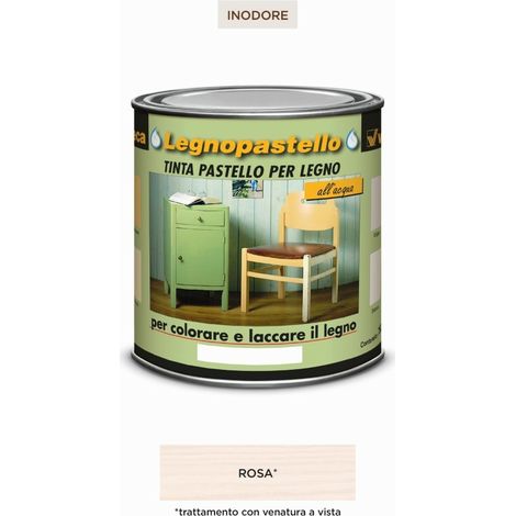 LEGNOPASTELLO TINTA ML 250 ROSA - VELECA