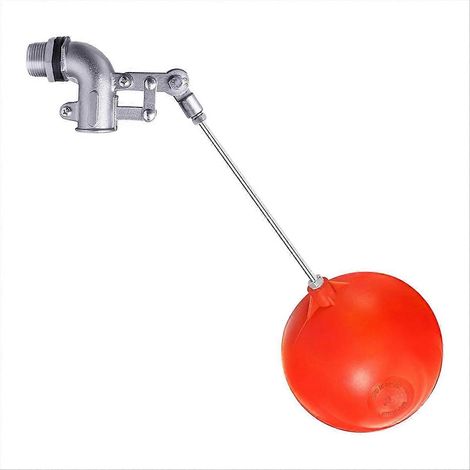 Vanne à flotteur en acier inoxydable 3/4 pouce pour réservoir d'eau, conception robuste avec tige à angle réglable pour le contrôle du niveau d'eau (1/5)
