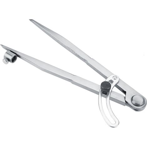 200-mm-Flügel-Lederzirkel, drehbares Werkzeug, Abstandsmesser, Kantenbereich (1/5)