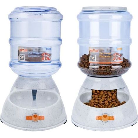 KLVGTIFS PUDistributeur de Nourriture et d'eau - EPE TOP - 3.5L - Automatique - Blanc - Intérieur (1/4)