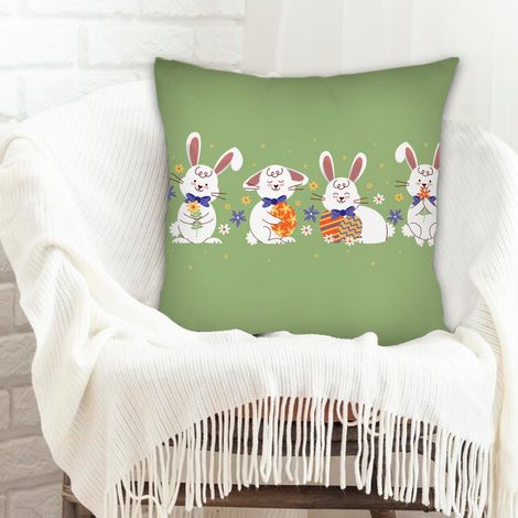 Housse de coussin fermeture à glissière pour anniversaire de mariage la saint-valentin (1/5)