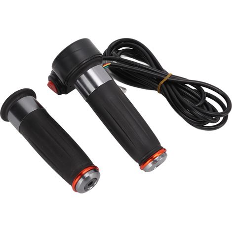 Poignée d'Accélérateur Double Anneau pour Vélo Électrique - Commande de Vitesse Ergonomique (1/5)