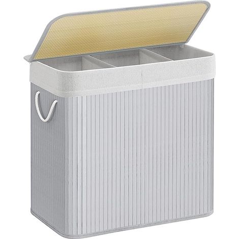 Panier à Linge 150L 3 Compartiments (1/5)