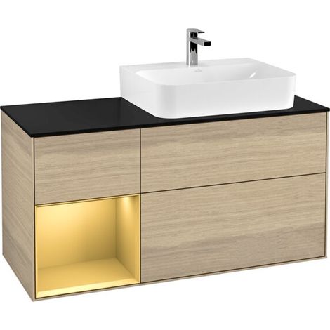 Villeroy & Boch G142HFPC Meuble sous-lavabo Finion G14 (1/2)
